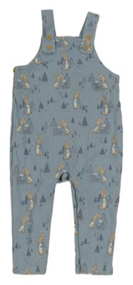 Světlemodré laclové tepláky Peter Rabbit George