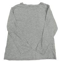 Šedé melírované triko H&M