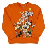 Oranžová mikina Looney Tunes