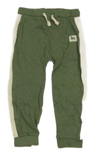 Khaki-smetanové tepláky s velbloudem So Cute