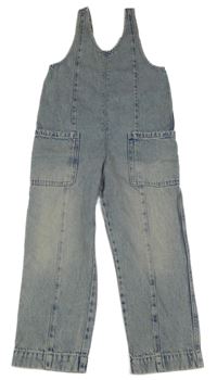 Světlemodré riflové crop lacláče s kapsami Next 