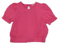 Růžová crop halenka Reserved