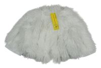 Nové - Bílé chlupaté bolerko Shein