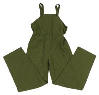 Khaki laclové kalhoty Shein 