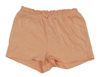 Oranžové bavlněné kraťasy H&M