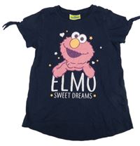Tmavomodré tričko s Elmem 