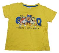 Žluté tričko s Paw Patrol Nickelodeon