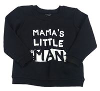 Černá mikina s nápisy PRIMARK