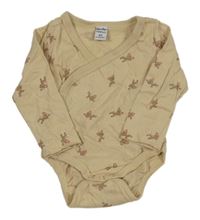 Béžové zavinovací body se srnkami dopodopo