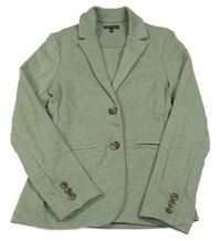 Khaki melírované teplákové sako C&A