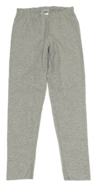 Světlešedé melírované legíny Y.F.K.