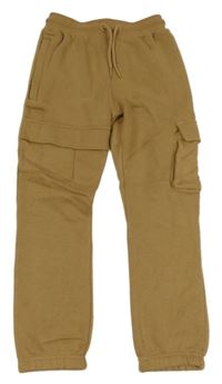 Hnědé cargo tepláky Next