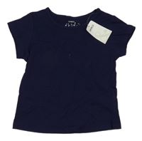 Nové - tmavomodré tričko PEP&CO