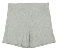 Světlešedé melírované kraťasy H&M