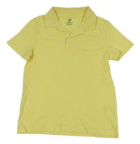 Žluté polo tričko H&M