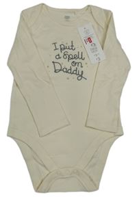 Nové - Krémové body s nápisem a hvězdami F&F