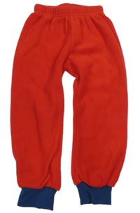 Červené fleecové tepláky Marvel