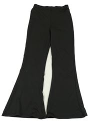 Černé flare legíny Shein