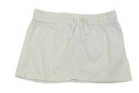 Bílá plátěná sukně Lupilu