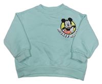 Světlemodrá mikina s Mickeym Disney