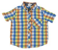 Barevná kostkovaná košile Miniclub
