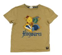 Béžové tričko s potiskem - Harry Potter H&M