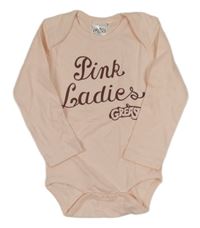 Světlerůžové body s nápisem 