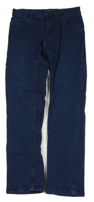 Tmavomodré skinny rifle Alive