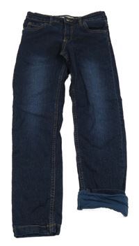 Tmavomodré podšité rifle Pocopiano