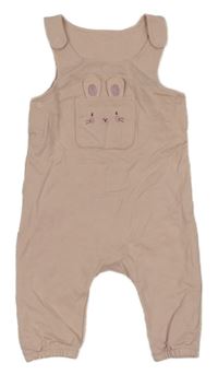 Světlerůžové laclové tepláky s čumákem 