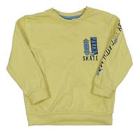 Žlutá mikina se skatem Pep&Co