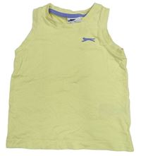 Světležlutý top s logem Slazenger