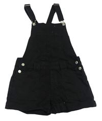 Černé riflové laclové kraťasy Denim Co.