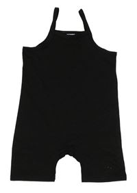 Černý kraťasový overal 