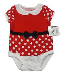 Čeveno-bílé body s puntíky zn. Disney