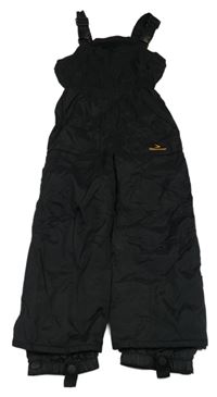 Černé šusťákové laclové oteplovačky Boomerang