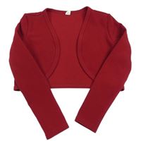 Vínové bolerko Shein