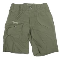 Khaki outdoorové kraťasy Bergans