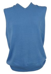 Pánská modrá svetrová vesta M&S