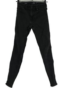 Dámské černé skinny rifle Hollister 