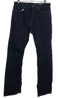 Pánské tmavomodré rifle M&S vel. 34/33