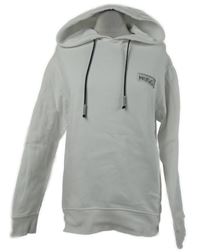 Pánská bílá mikina s potiskem a kapucí Hugo Boss 