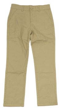 Béžové plátěné chino kalhoty Denim Co.