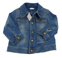 Nové - Modrá riflová bunda F&F