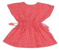 Růžová halenka s leopardním vzorem George