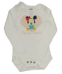 Bílé body s Minnie Disney
