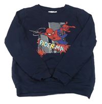 Tmavomodrá mikina se Spidermanem Marvel