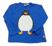 Modré triko s tučňákem 