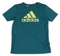 Smaragdové sportovní tričko Adidas