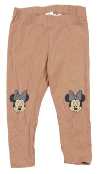 Růžové legíny s Minnie H&M